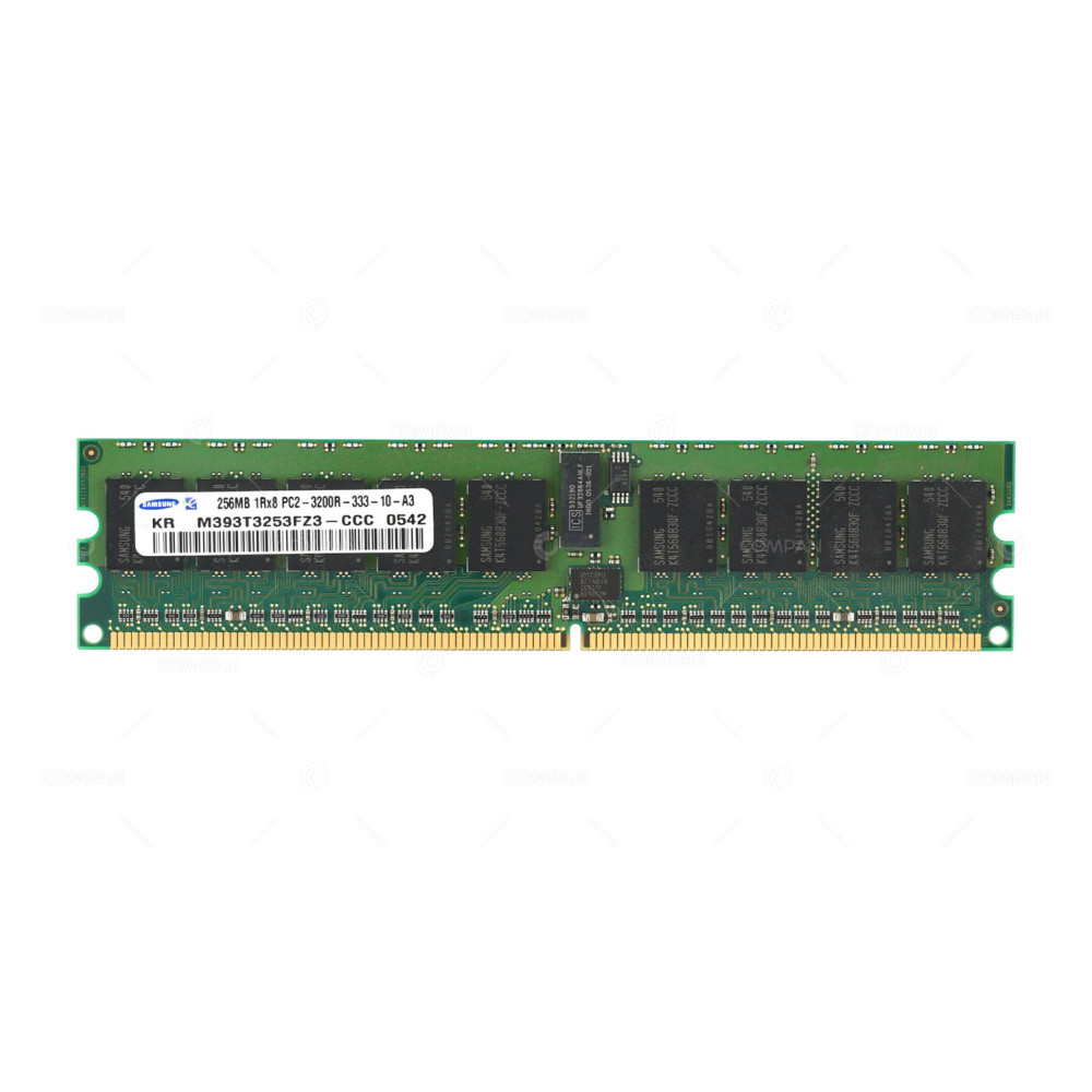M393T3253FZ3-CCC SAMSUNG DDR2 256MB 1RX8 PC2 3200R 400MHZ 240 PIN CL3 ECC RDIMM